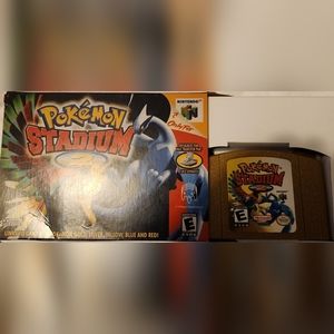 Nintendo 64 gold pokemon stadium 2